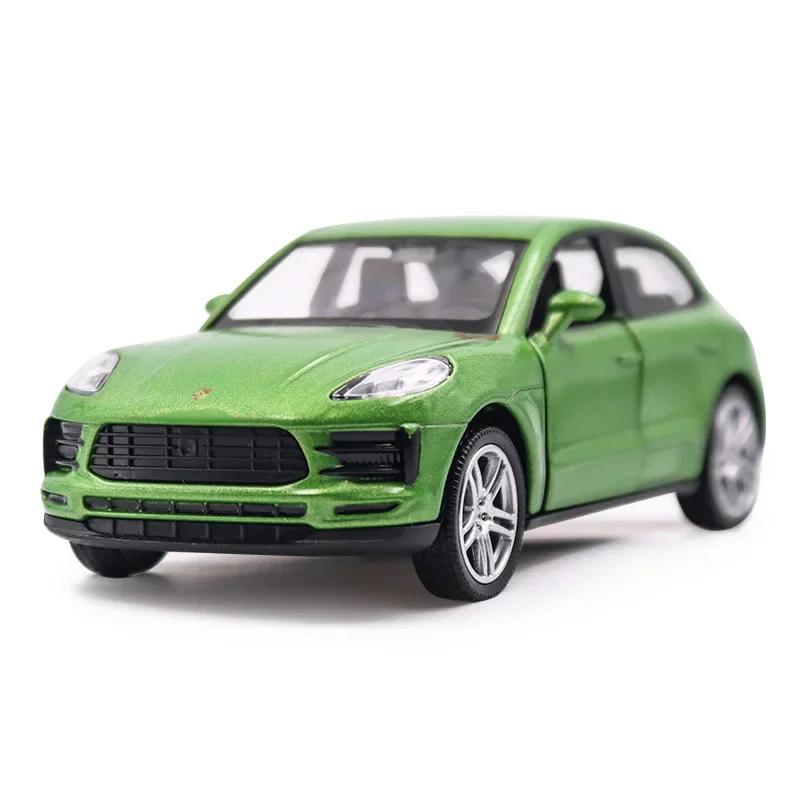 MaKeda1:36 Porsche MACAN Small SUV High Simulation Alloy Diecast Car Model Toy With Pull Back For Children Gifts Toy Collection