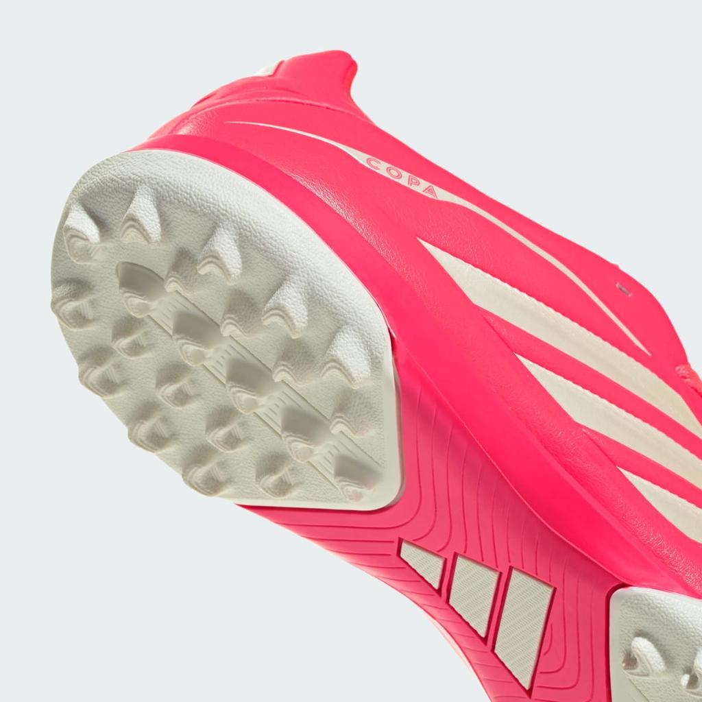 adidas Copa Pure IV Club Turf Football Shoes KI0686 Unisex Performance Sports Shoes Solar Turbo / Ivory / Core Black