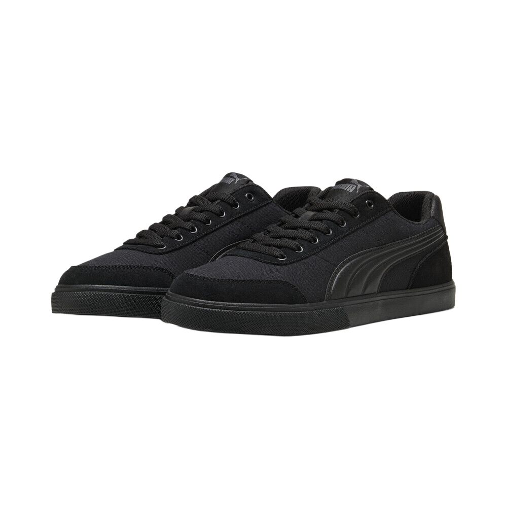 Puma Court Ever Cv Comfortable Soft Low-Top Sneakers Unisex Sneakers Black 40729101