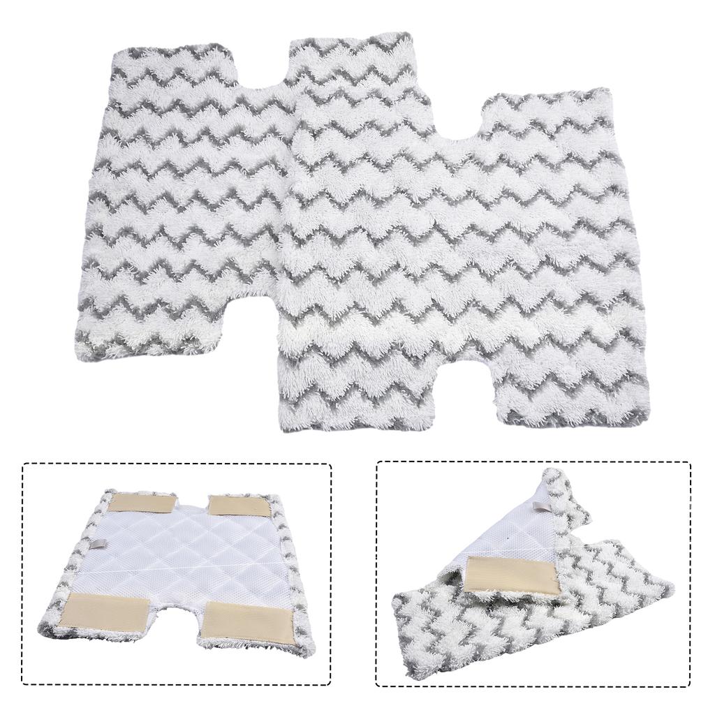 2x Replacement Rag For Shark Steam Pocket Mops S3973D S5003D S6001 S6002 S6003 3973WM S5001 S5002 Vacuum Cleaner Mop Cloth Pads