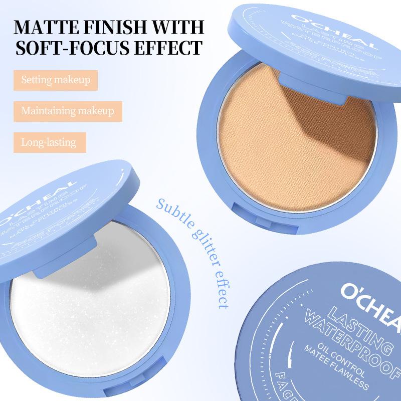 OCHEAL Southeast Asia Silky Matte Finish Concealer Setting Powder Waterproof Long-Lasting Natural Loose Powder Oil Control
