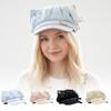 Popular Cat Ears Women'S Beret Anime Japanese Style Newsboy Cap Sweet Cat Paw Pattern Baseball Cap Everyday Outfits
