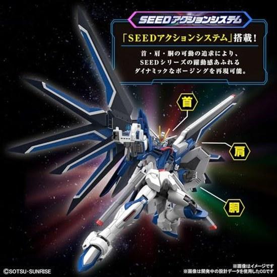 HG Mobile Suit Gundam SEED FREEDOM Rising 1/144 Scale Pre-colored Plastic Model
