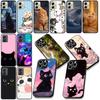 Cat Cartoon Kitten Cats Protective Cover for Samsung Galaxy S22 S21 S20 FE Ultra Plus A35 A36 A37 A33 A34 A04 A71 Phone Case