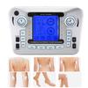 Multifunction LCD Slimming Massager Electrical Muscle Stimulator Body Massager Tens Acupuncture Machine +Slippers +4Pads