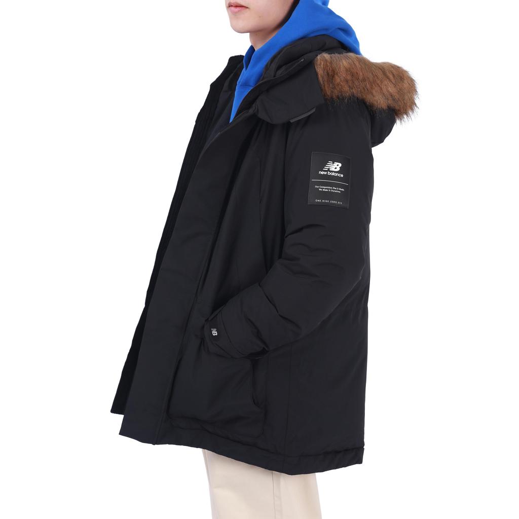 New Balance Warm Hooded Down Jacket Asia Sizing 'Black' Unisex 5PB42201-BK