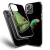 Chameleon Funny Wildlife Phone Case For Iphone 16E 15 Pro 14 Plus 17E 16 17 Pro Max Air 11 12 13 Mini Shockproof Capa Cute Co