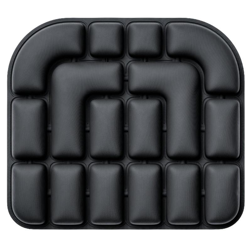 

Portable Inflatable Seat Cushions AntiSlip 3D Air Cell Travel Cushions for Travel, Wheelchairs, and Comfort