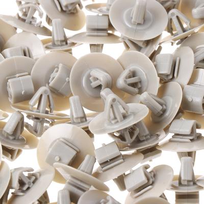 Strapazierfähige Kotflügelclips Druckstoßstange 100x Autokennzeichen Türverkleidung Auskleidung Befestigungselemente Nieten Clips Karosserie Halteclips