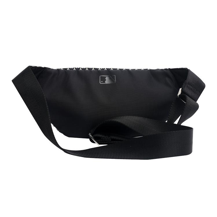 New MLB Monogram Collection Polyamide One Shoulder Crossbody Bag Sling Bag Fanny Pack Regular Unisex Black 32BGC9941-50L