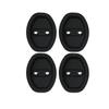 4pcs Silicone Car Door Lock Buckle Anti-collision Protective Cover For BYD Atto 3 Dolphin Seal Seagull Destroyer 05 Frigate 05 S