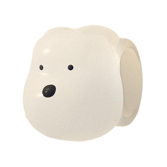 

Animal Door Handle Stopper Wall Protector Silicone Door Lever Stop Wall Bumper Noise Reduction Home Office Door Mount Anti-collision чистий