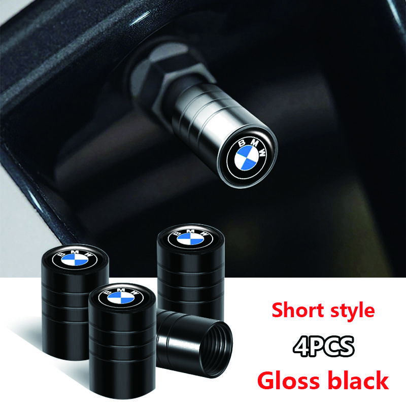 BMW Blue White logo Car Wheel Tire Valve Caps Air Stem For BMW E36 E46 E60 E90 G30 G11 F15 X5 F10 F30 G20 Tyre Plug Accessories