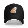 English Bulldog Art Baseball Cap Luxury Brand Mountaineering Uv Protection Solar Hat Unisexs Caps Womens