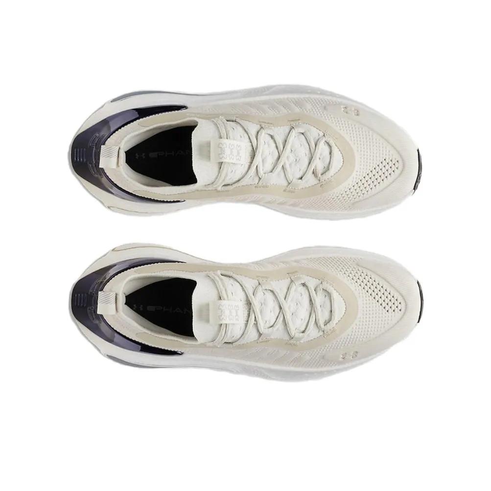 Under Armour Phantom 4 Abrasion Resistant Low Top Training Running Shoes Men's White Sneakers 6008869-110