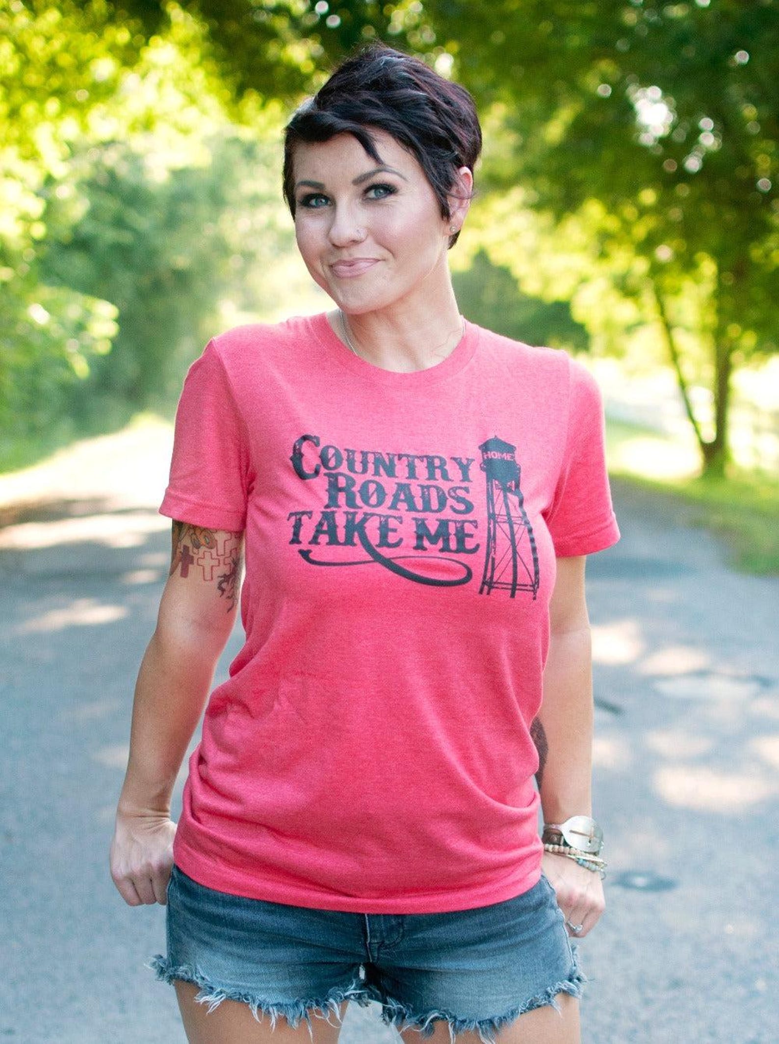 Country Roads Take Me Home | Southern T-Shirt | Ruby s Rubbish® 3XL