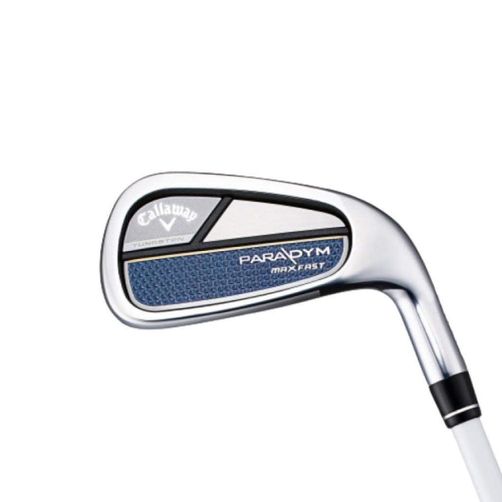 Callaway Sada pravých želez PARADYM MAX FAST IRONS (Sada 5 (#7-#9,PW,JZ) ELDIO 40 pro Callaway L Carbon) Dámy