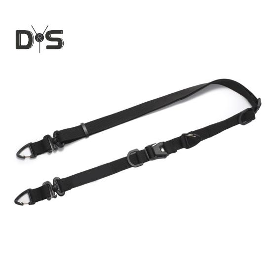 Outdoor Camping Crossbody Bag Strap Adjustable Length Quick Release Extensible Shoulder Strap with Multi-Hanging Ring
