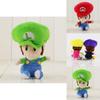 Adorable Super Mario Bros Baby Mario Luigi Plush Toy Stuffed Doll 6.7" Gift
