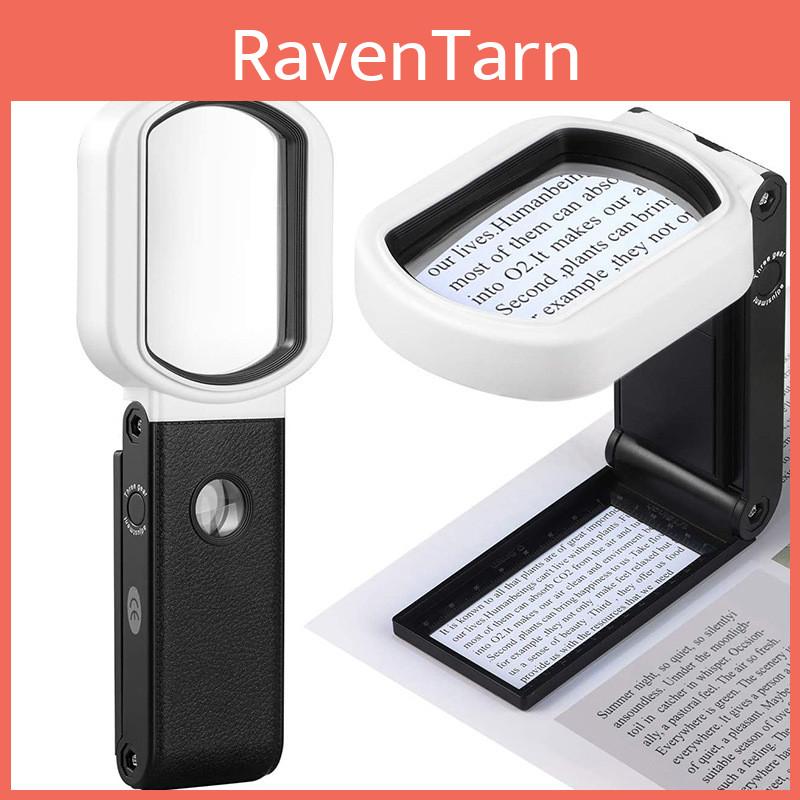 Multifunctional Handheld Magnifying Glass With Led And Uv Lights Ideal For Reading And Viewing Small Print