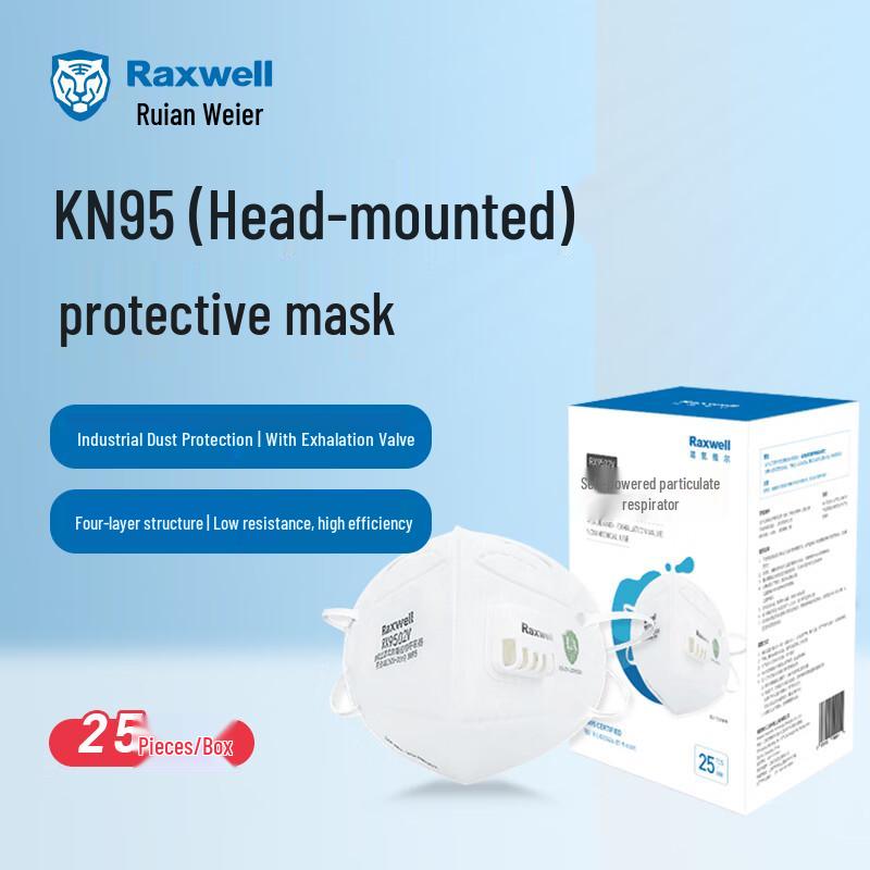 Raxwell KN95 Mask with Breathing Valve