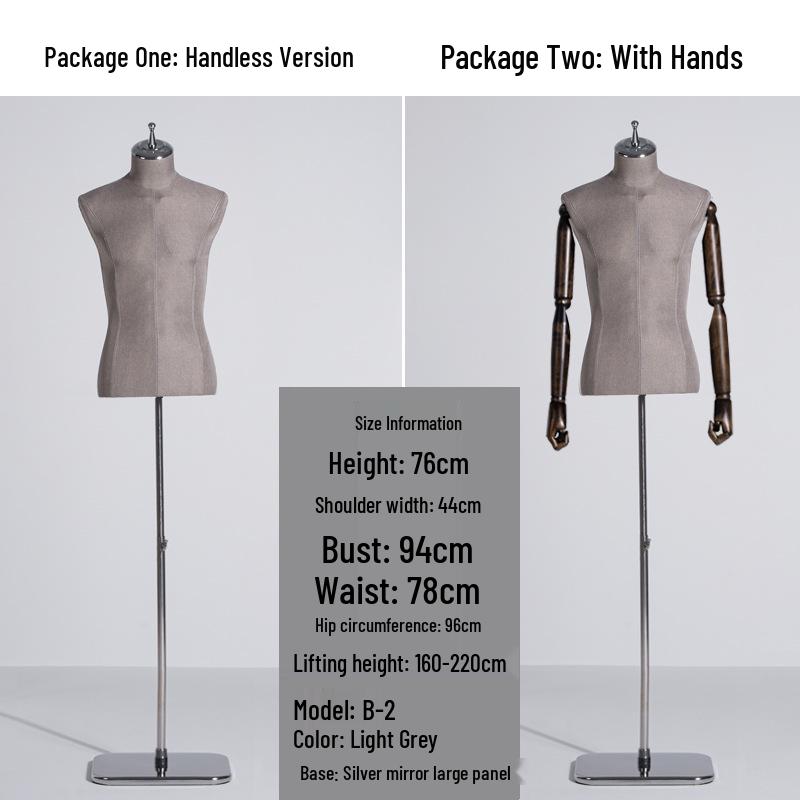 Premium Full-Body Mannequin for Business Suit Displays