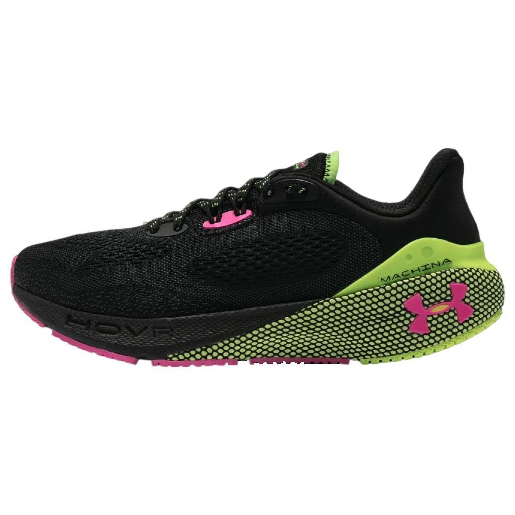Under Armour HOVR Machina 3 Black Lime Pink Men s 3025650-005 EU 49.5