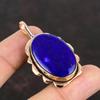 Pendentif Lapis Lazuli Pendentif Cuivre Pendentif Pierre Gemme Naturelle Bijoux Lapis Lazuli Bijoux en Cuivre Fait Main Cadeaux de Mariage Pendentif Meilleur Design