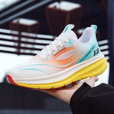 Nowe buty do biegania na lato i jesień, ultralekkie buty sportowe, oddychające, amortyzujące, z miękką podeszwą, buty studenckie, lekkie buty do biegania, męskie