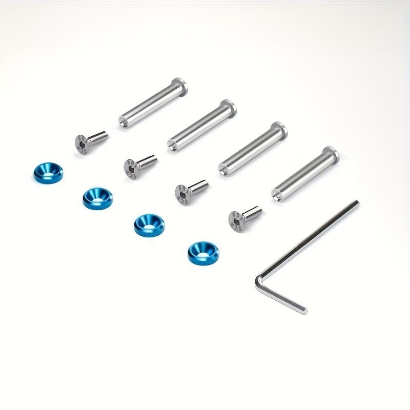 13 pieces / 1 set, computer case fan installation kit, including stainless steel screws, locking nuts and washers