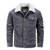 Men's Loose Large Size Fleece Thickened Jacket Men's Cotton Clothing
