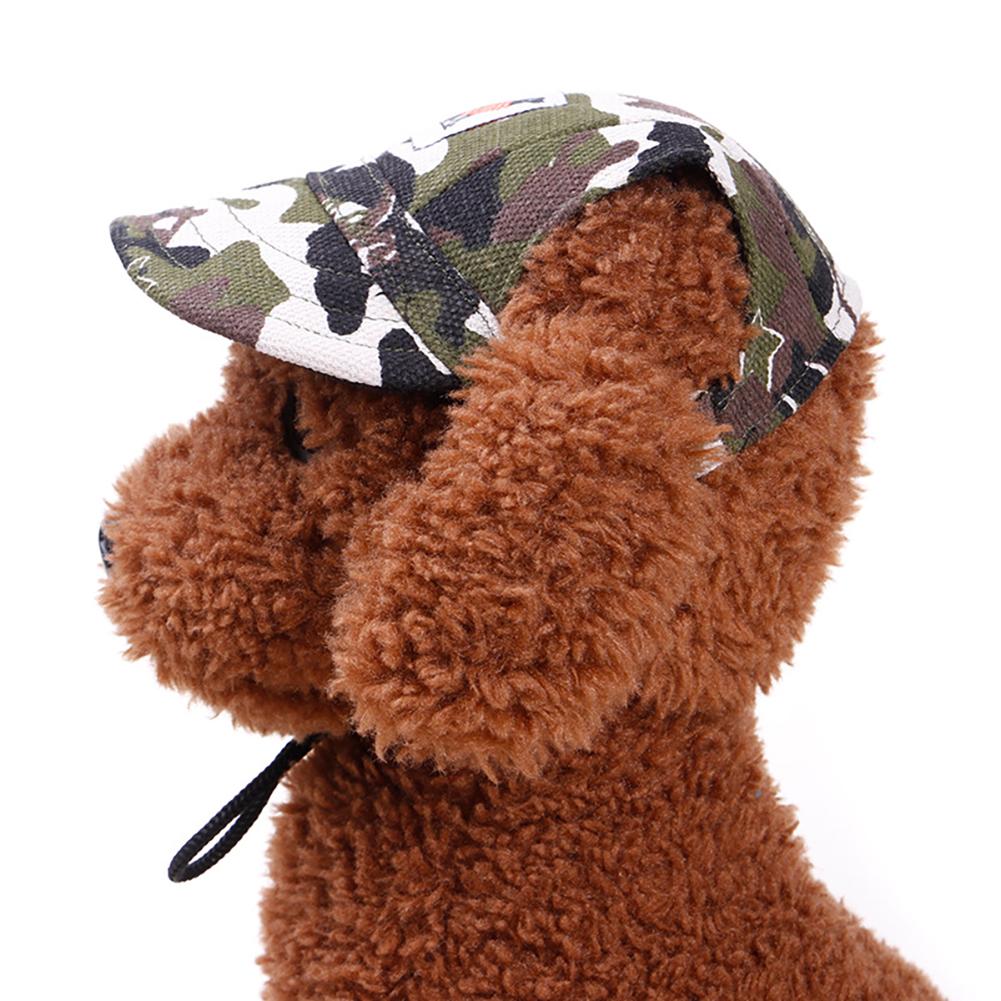 Cute Pet Dog Cat Puppy Hat Baseball Visor Hat Puppy Grooming Dress Up Hat Peaked Cap Sunbonnet Outdoor Topee
