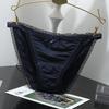 European & American Milk Silk Plus Size Women's Low-Waist High-Cut Panties