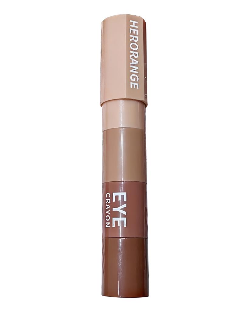 HERORANGE 4 Colors Eye Shadow Pen Pearlescent Shimmer Matte Crayon Eyeshadow Pencil