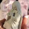 Heart Silicone Tray Mold Heat Resistant Easy Demolding Heart Plate Silicone Mould For Rosary Stand Soap Jewelry Tray