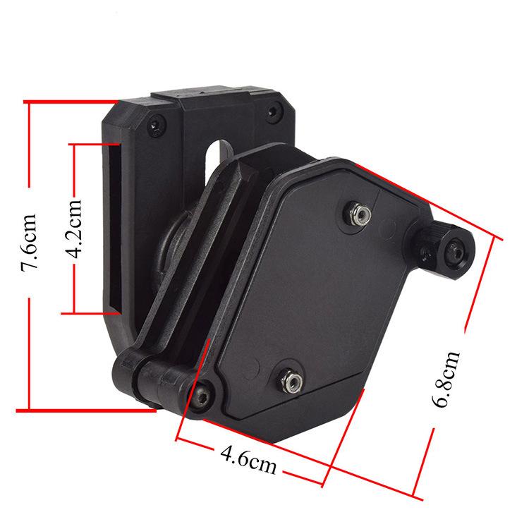 IPSC Multi-Angle Rotating Quick-Draw Magazine Pouch Holster