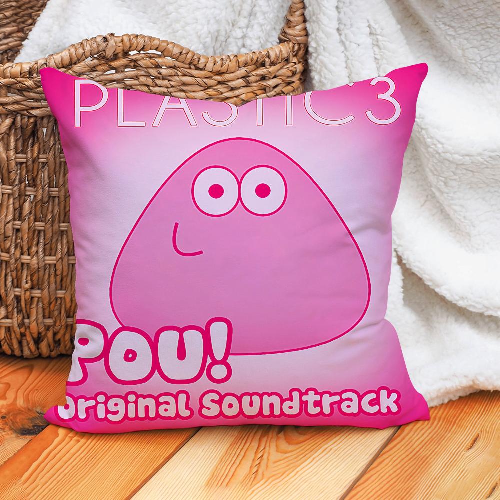 Hot Game My Pet Pou Pillow Case Home Cushion Cover Suitable For Office Sofa Car Suitable For All Seasons