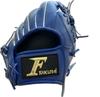 Falcon Youth Soft Baseball Glove LH Royal Size L (Right-Handed Throw) FG-4022 Blue,