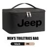 For Jeep Car Travel Portable Cosmetic Toiletries Bath Storage Bag Cherokee Wrangler JK Gladiator Compass Renegade Patriot AKL1