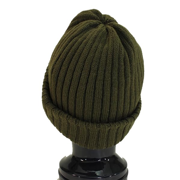 Avirex Knit Cap for Men and Trendy Day Gift Women, CMD, Outdoor/Walking, Popular, Brand, Fall/Winter, Father's (Khaki)