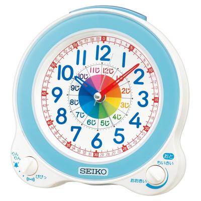 Clock Alarm Table Light 134 X 130 X 85 KR524L Clock, Clock, Educational, Analog, Blue, Mm,