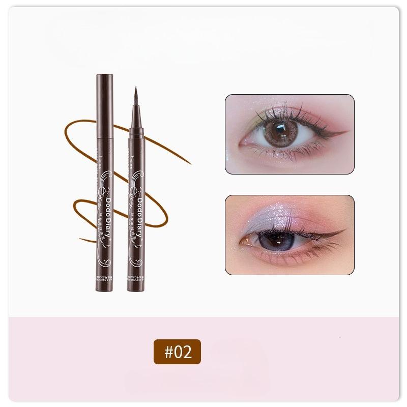 Matita Eyeliner Liquido Modellante, Punta Ultra Sottile, per Donne, Resistente alle Macchie, Impermeabile, Lunga Tenuta, Asciugatura Rapida Eyeliner Liquido