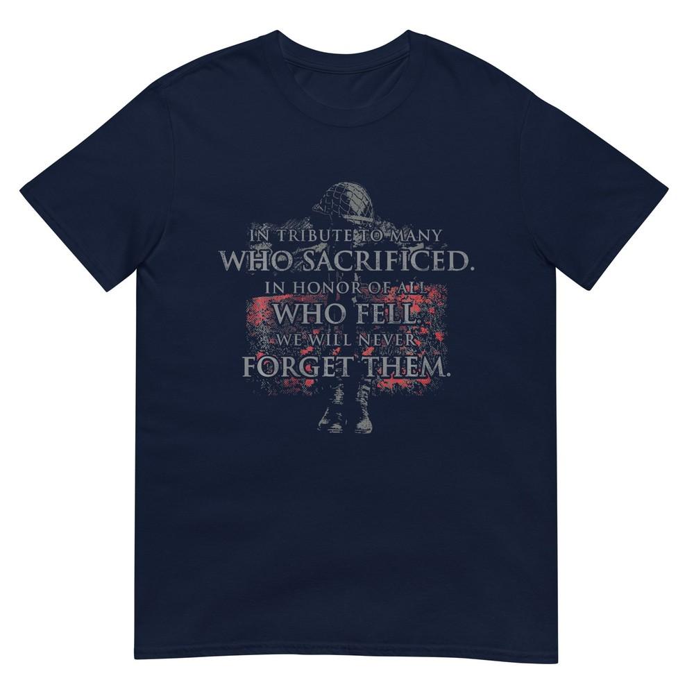 In Tribute To Unisexy Who Sacrificed ( In Back) TShirt S