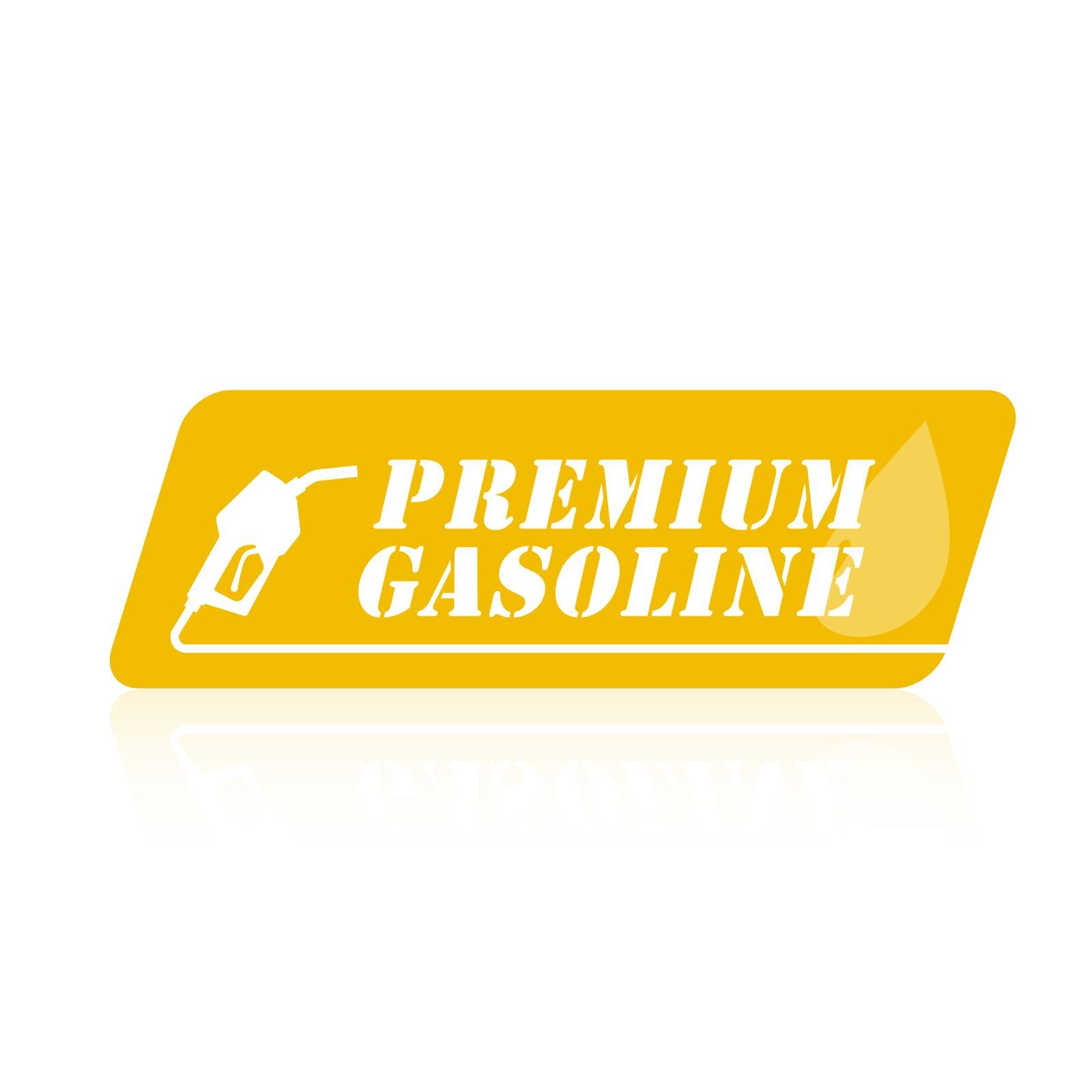

Gas Inlet Gasoline Stickers, Regular, High-Octance, Diesel, Diesel, Kerosene, Resistant, Strong Adhesive, Fuel Marking, Set of 2 (Hiocte, English) English