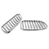 ABLZ-2Pcs Kidney Grille Replacement Front Bumper Bezel For-BMW Z4 E85 E86 2003-2009 51117117757 51117117758