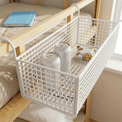 Bohrloses platzsparendes Regal Bügeltür Schlafzimmer-Organizer Home Storage Nachttisch Hängekorb Wohnheim