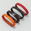 Vintage Handmade Genuine Leather Bracelet Wristband With Safe Button Men Women Punk Bangle Couple Jewelry Gift