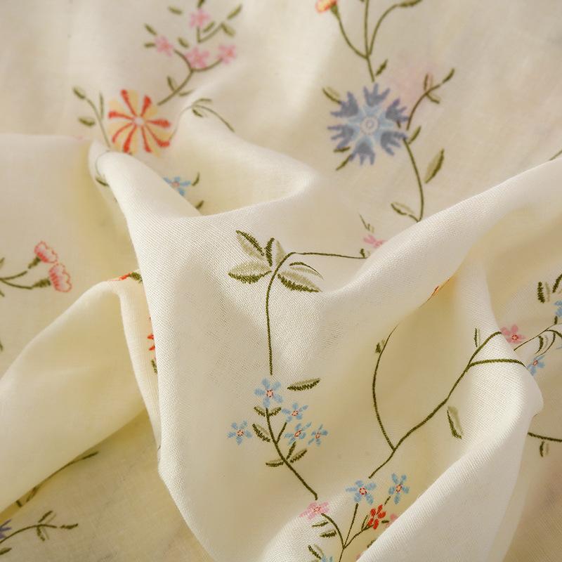 New Summer Women's Pajamas Short-sleeved Shorts Suit Cotton Print Fresh Home Clothes Two-piece Set Ladies