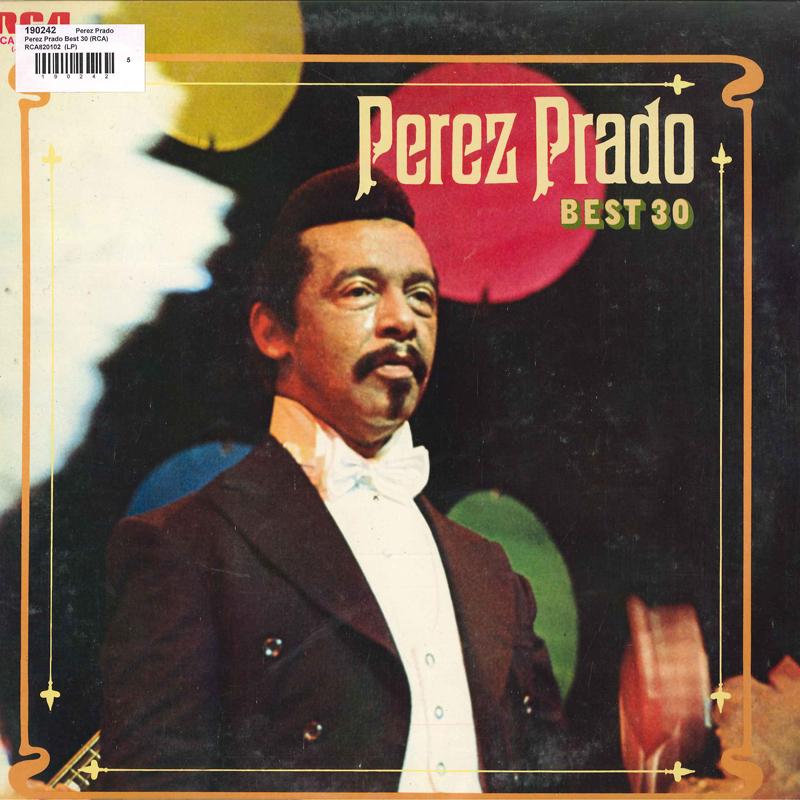 

LP Record PEREZ PRADO - Best 30 RCA820102 RCA 1976 Japan Obi Latin Used