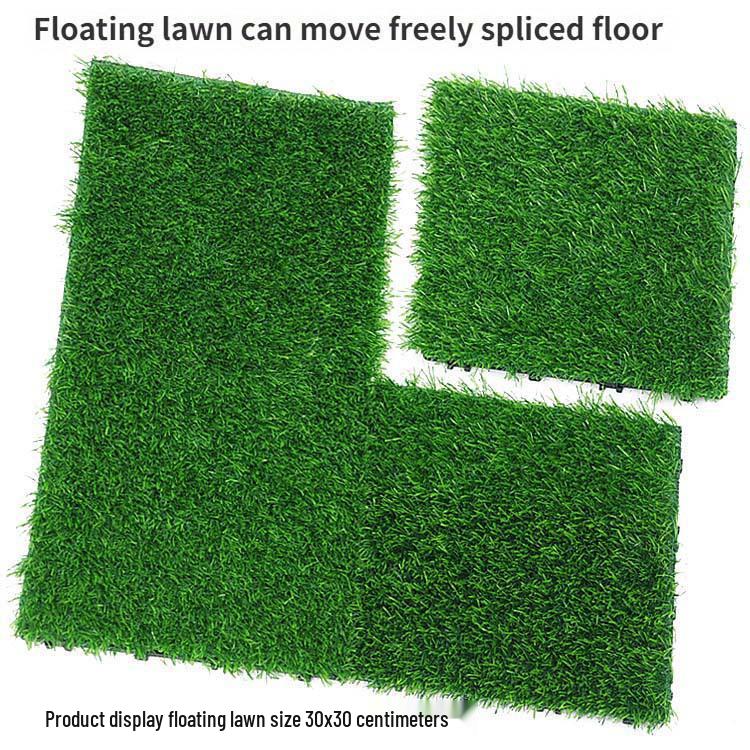 DIY Movable Artificial Turf for Garden, Balcony, and Outdoor Decor